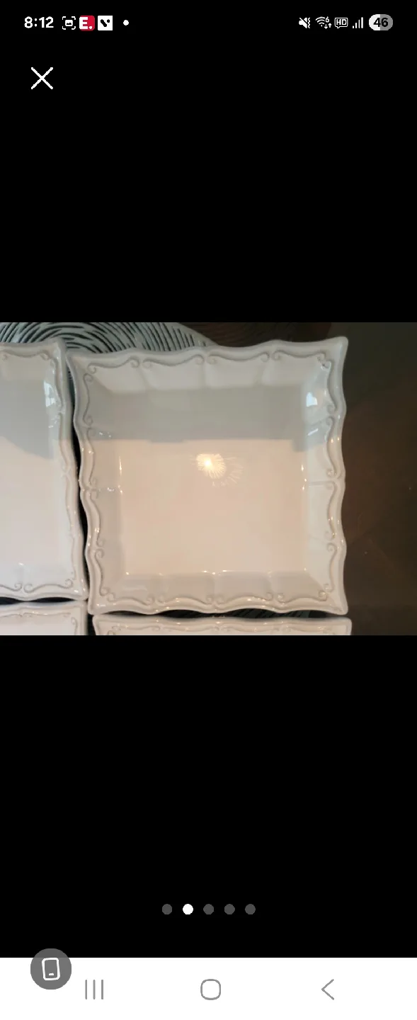 CERIART 사각 접시 세트