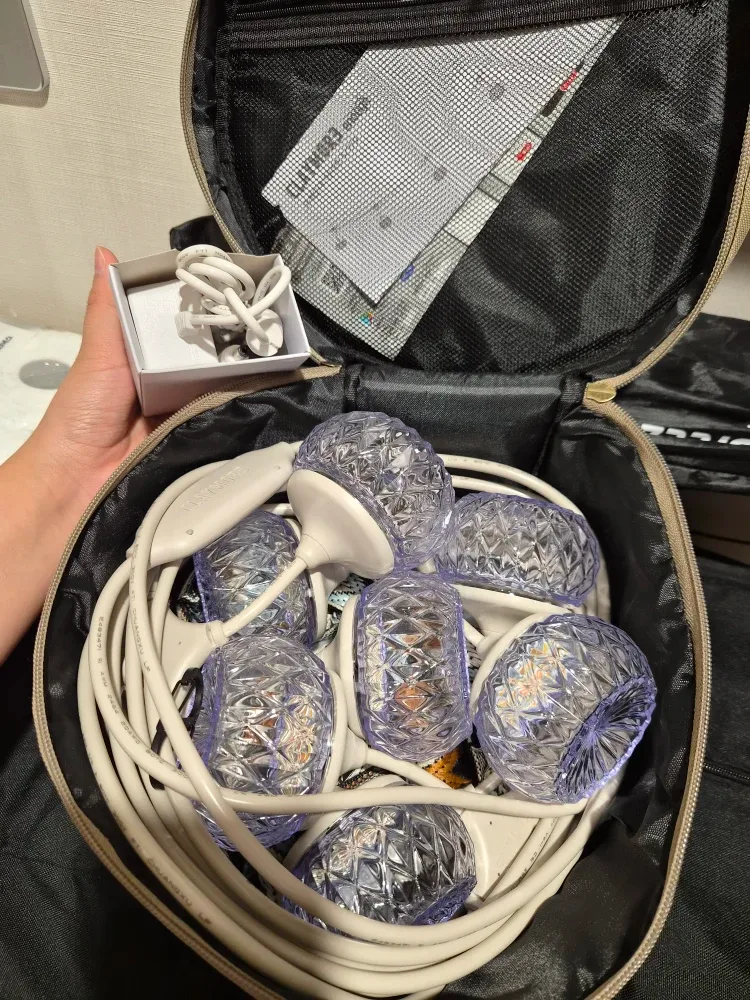 크레모아 이너프7 베이지색, 미사용 확산버블 포함