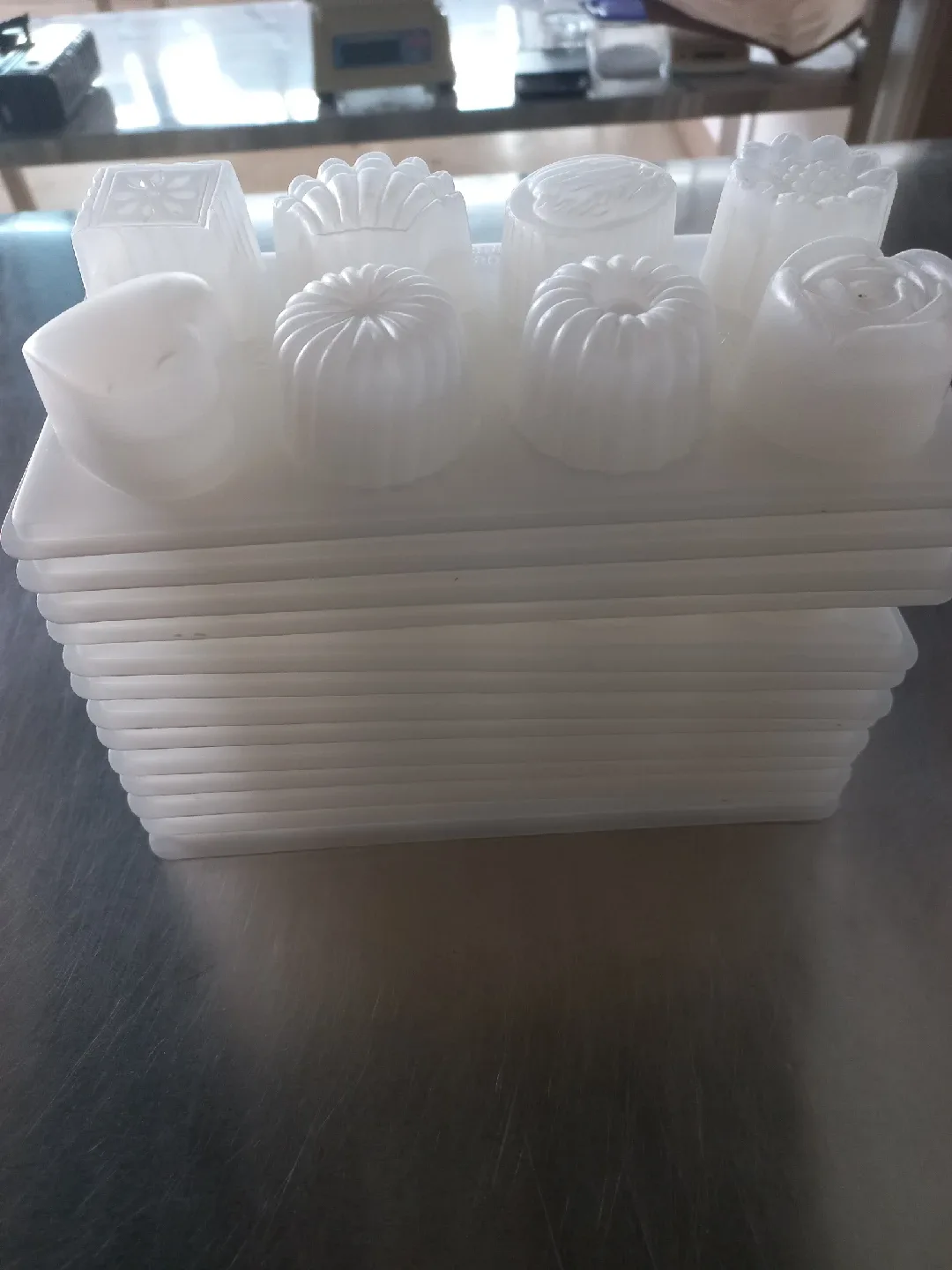 플라스틱 모양 틀 양갱이나 젤리