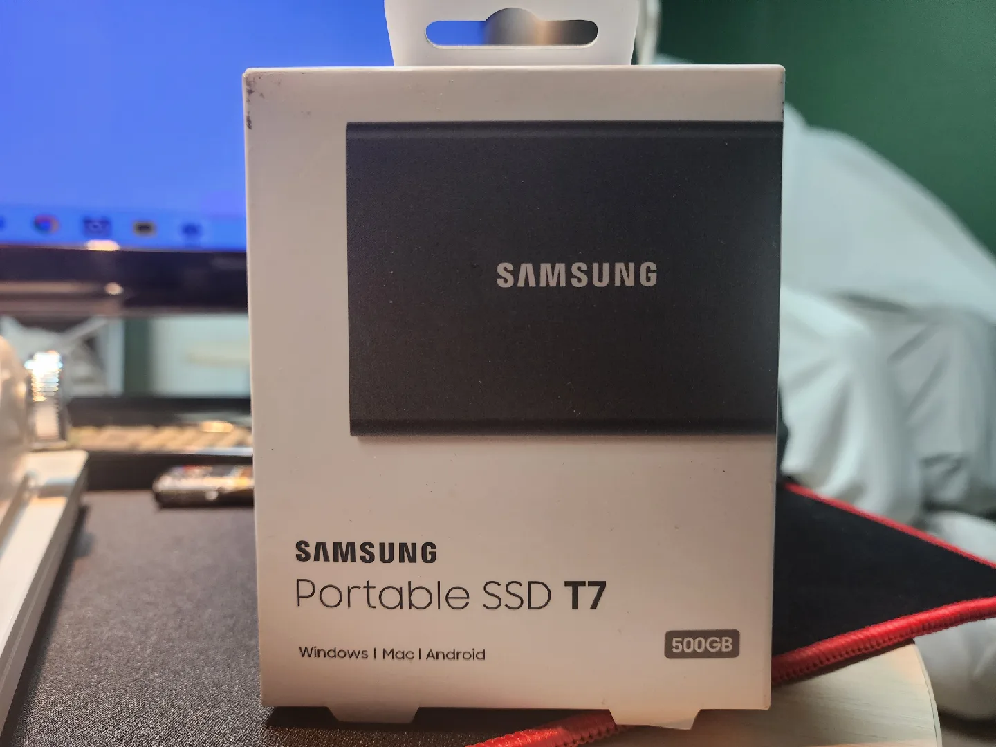 삼성 외장 SSD T7 500GB 새것