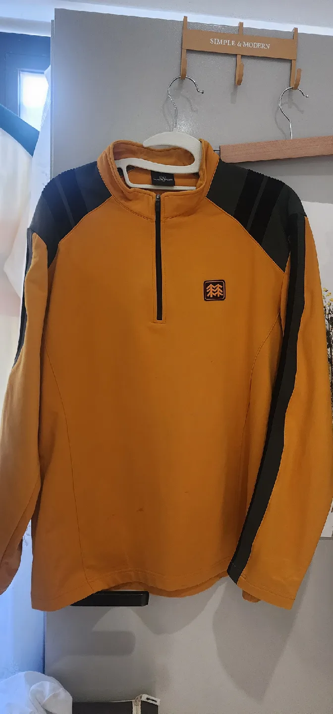 코오롱스포츠 남성 짚업 티셔츠 110