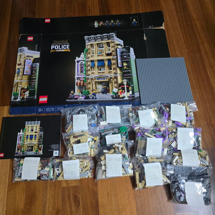 10278 경찰서 중고(1회조립)