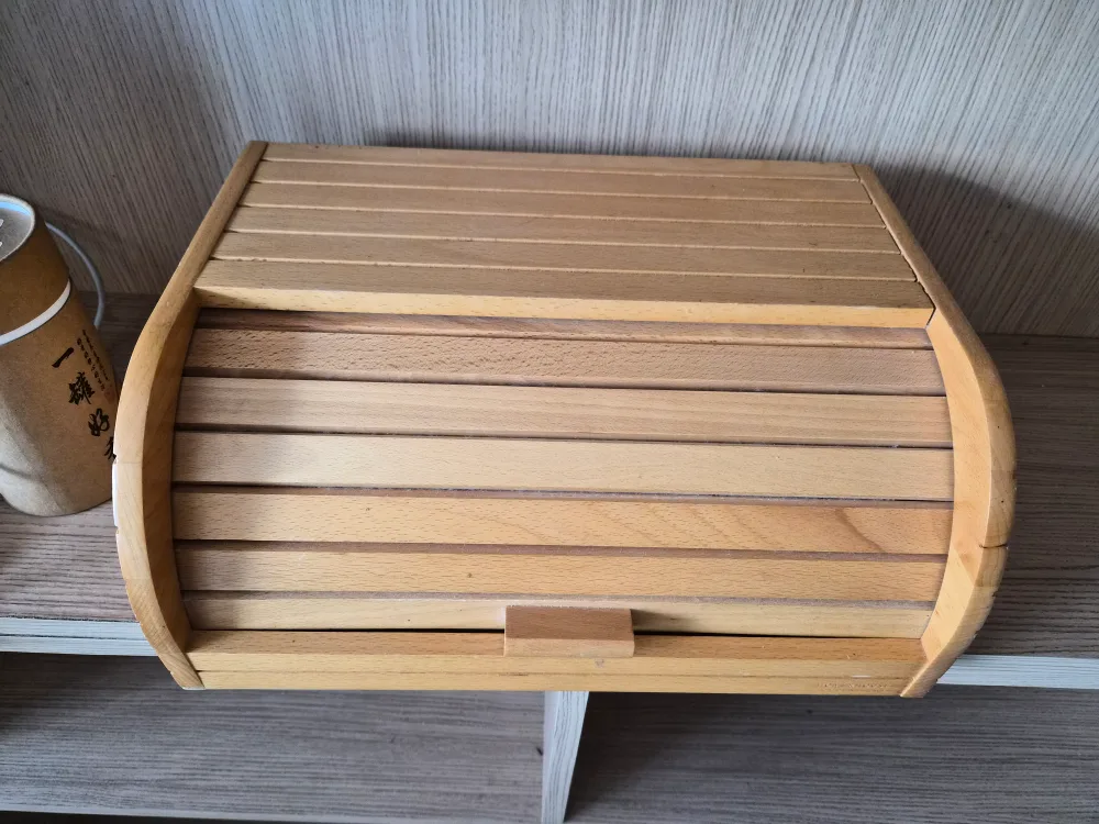 우드 브레드 박스 빵보관함