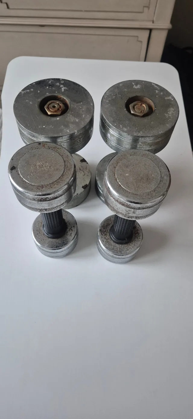 중고 아령 세트