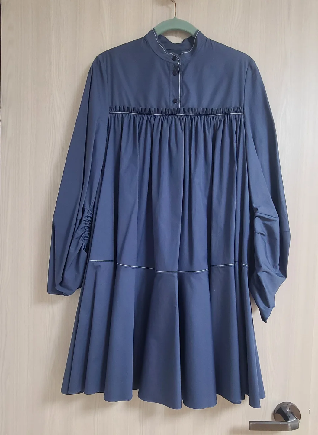 ROKSANDA 블루 면 원피스