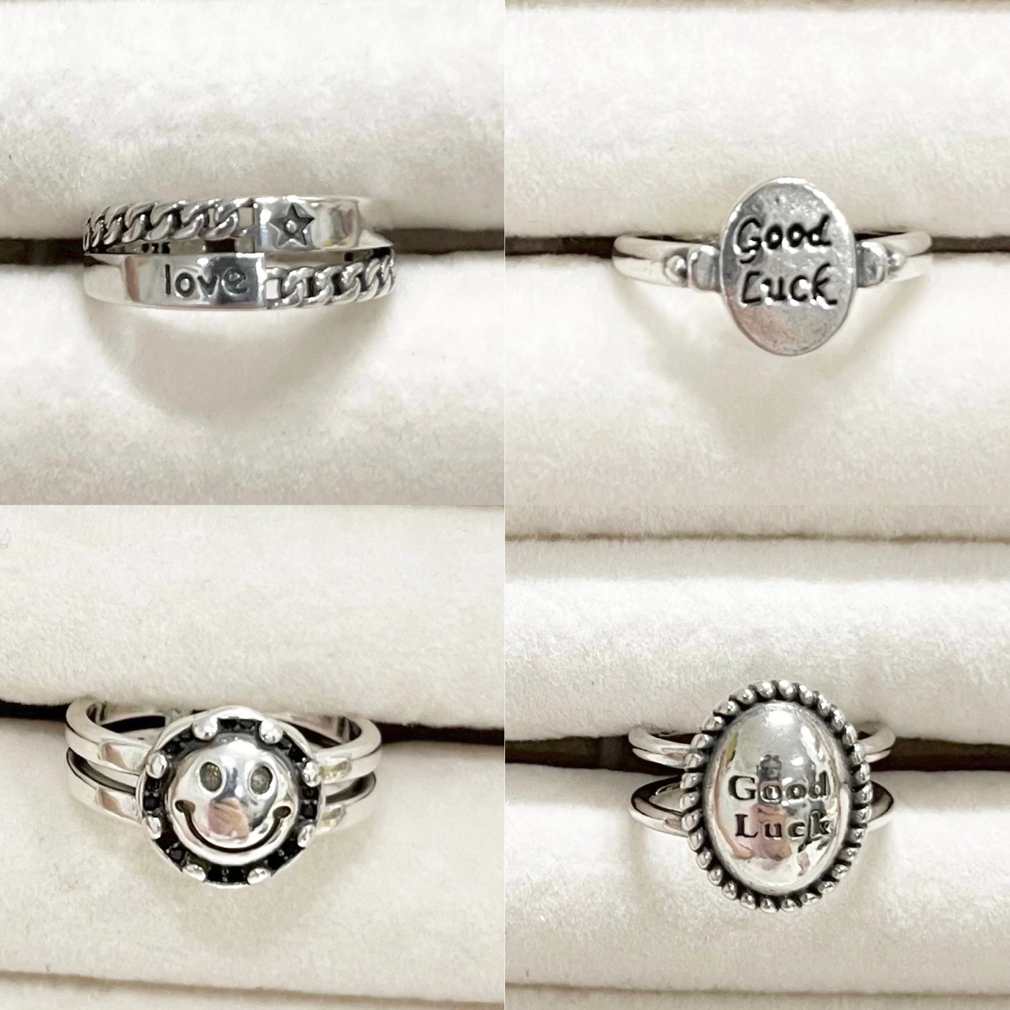 유니크한 디자인 실버 은반지 (새상품) | 여성잡화 | 당근 중고거래