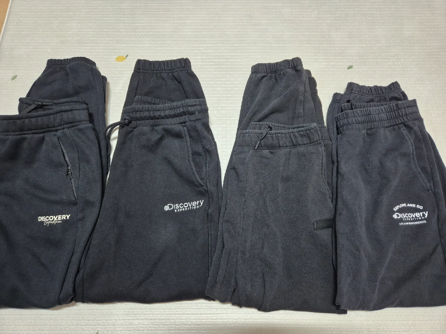 디스커버리 여성 조거 바지 4벌