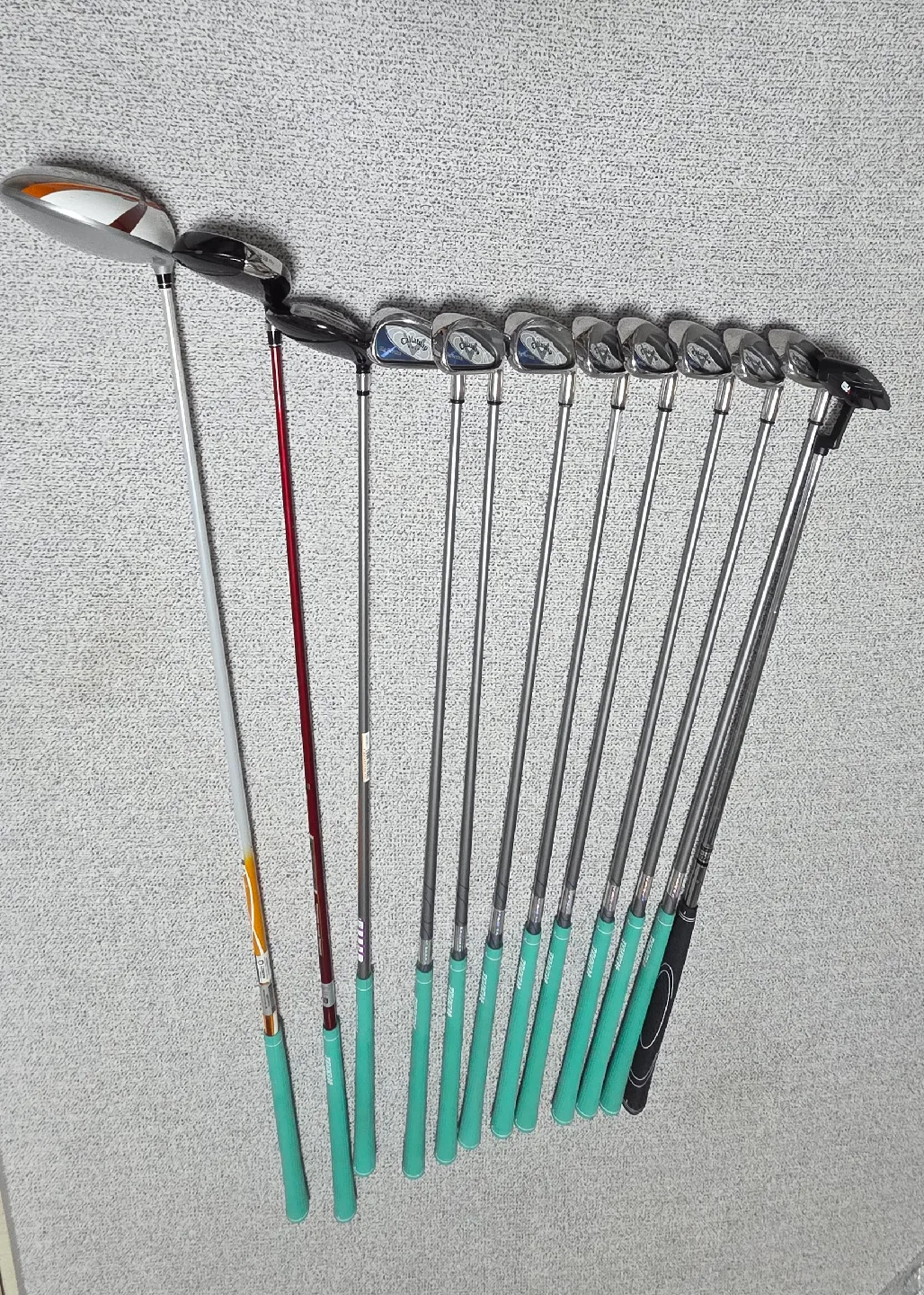 여성초보골프채세트.켈러웨이(가방포함)