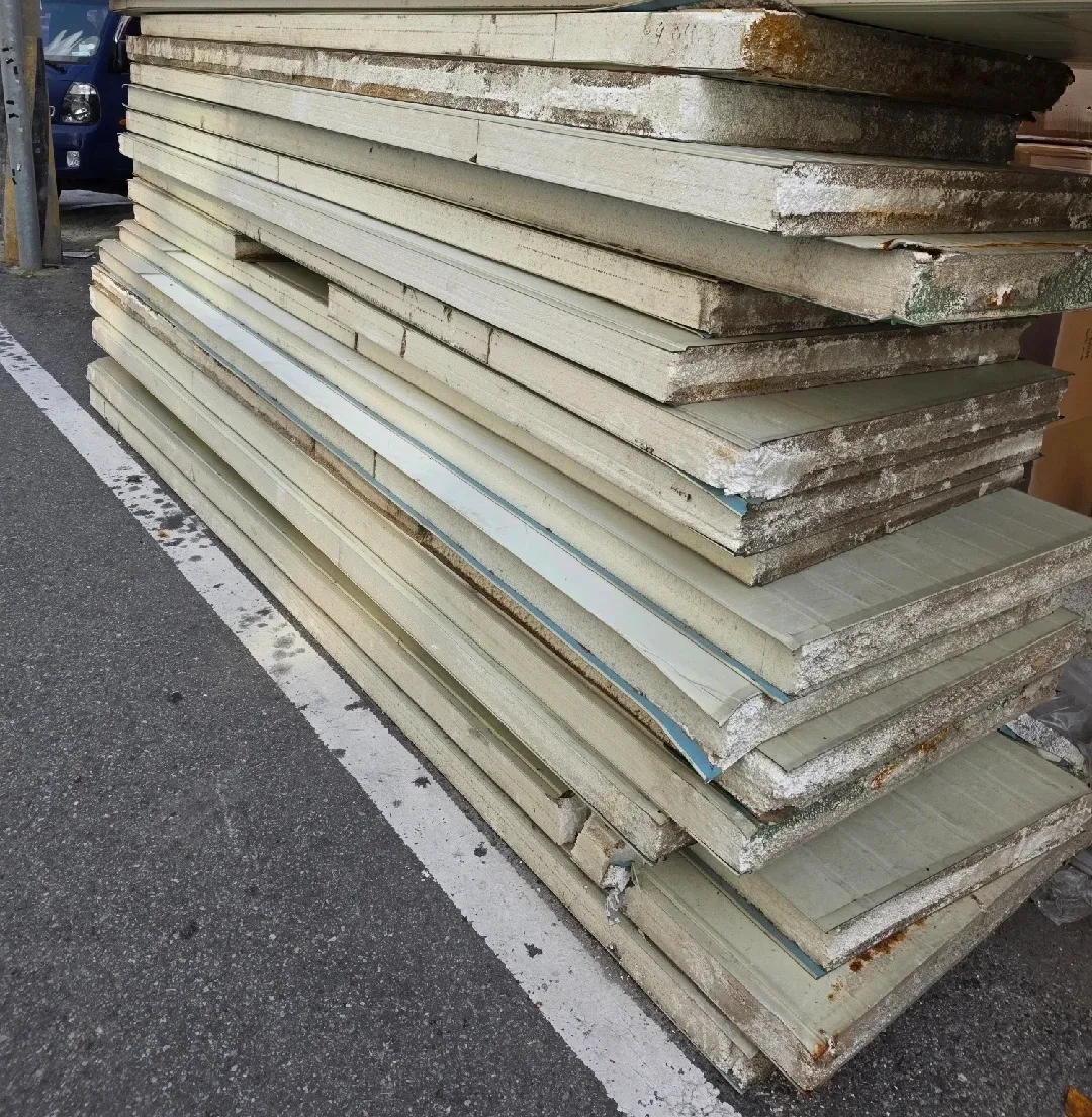 중고 샌드위치 판넬 17장