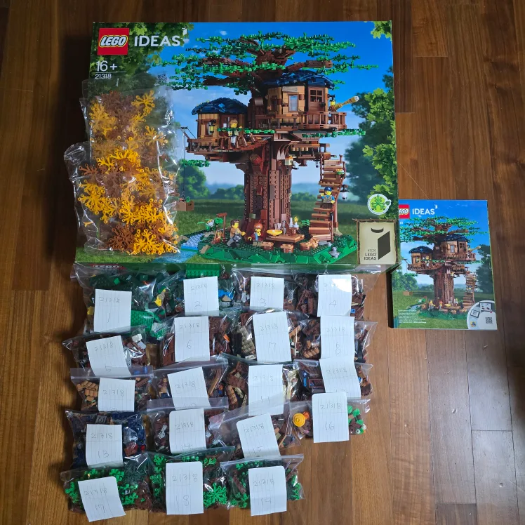 레고 21318 트리하우스 중고(1회조립)