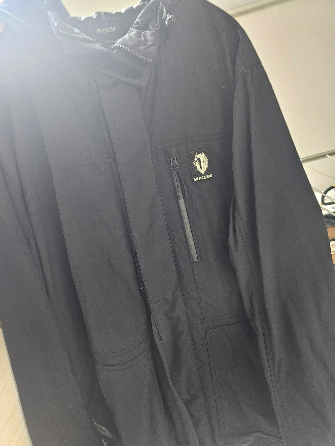 블랙야크 검정색 자켓