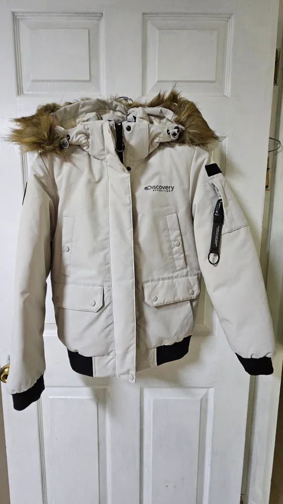 디스커버리 숏패딩 90(새옷같음)