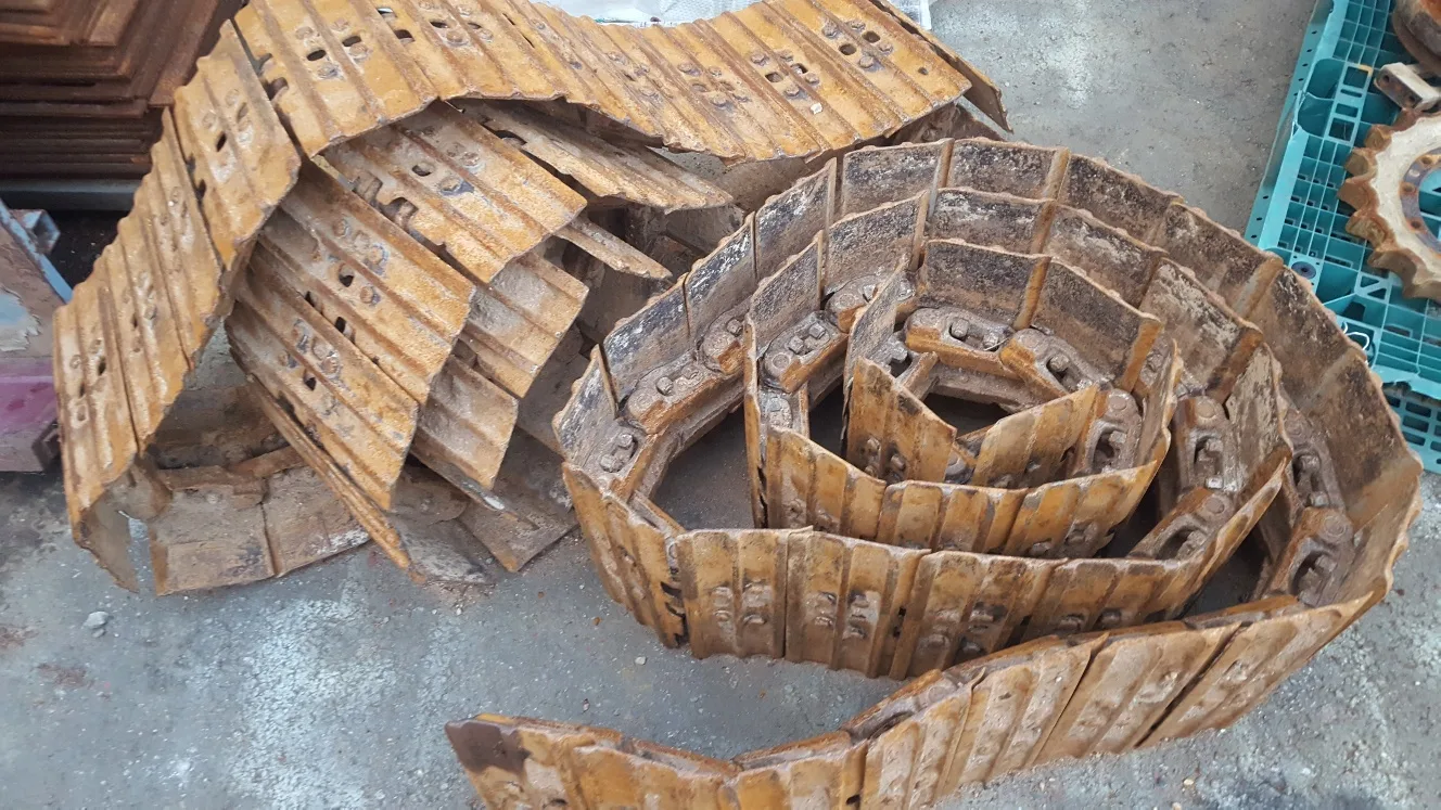 현대/두산 02 굴삭기 중고 트랙 & 스프로킷