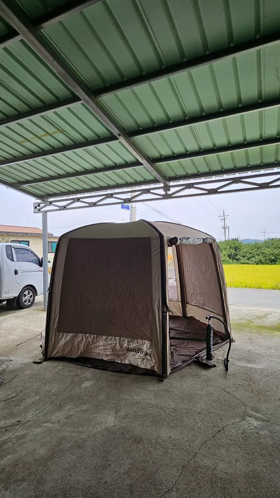 네이처하이크 육각돔 에어쉘터