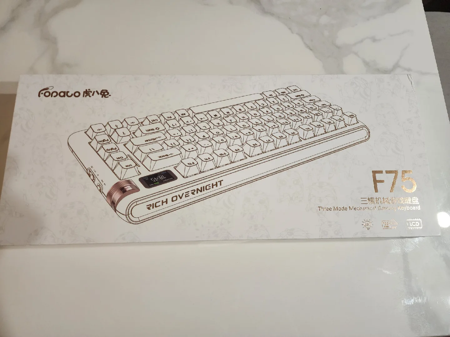 키보드 FOPATO F75 TTC해왕성축 미개봉 새제품