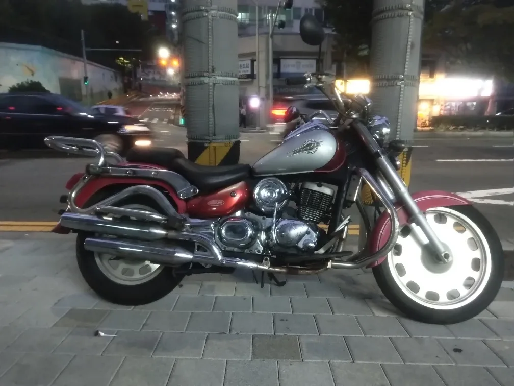 대림 데이스타 125 오토바이. 중고 바이크