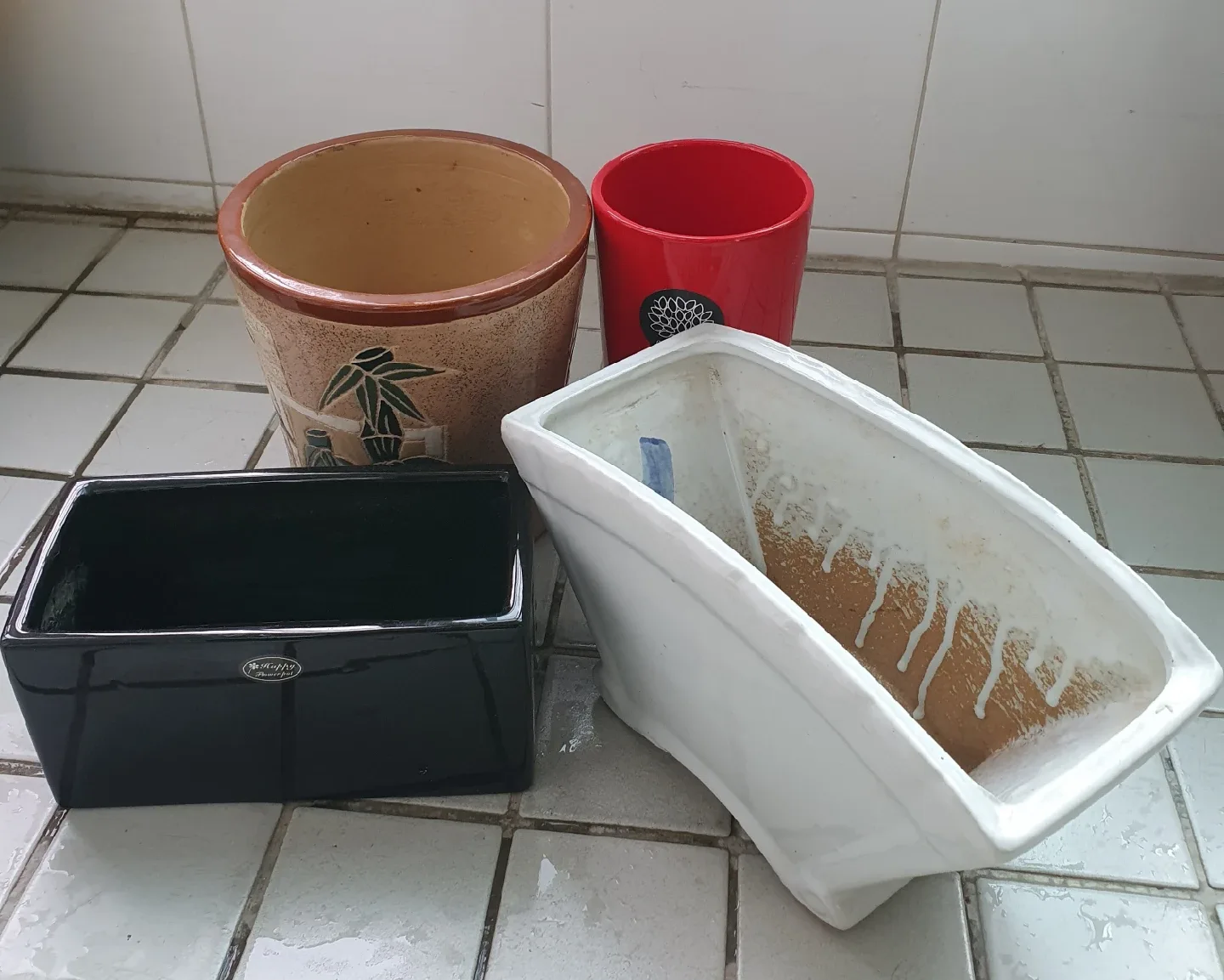 빈화분 4개 일괄