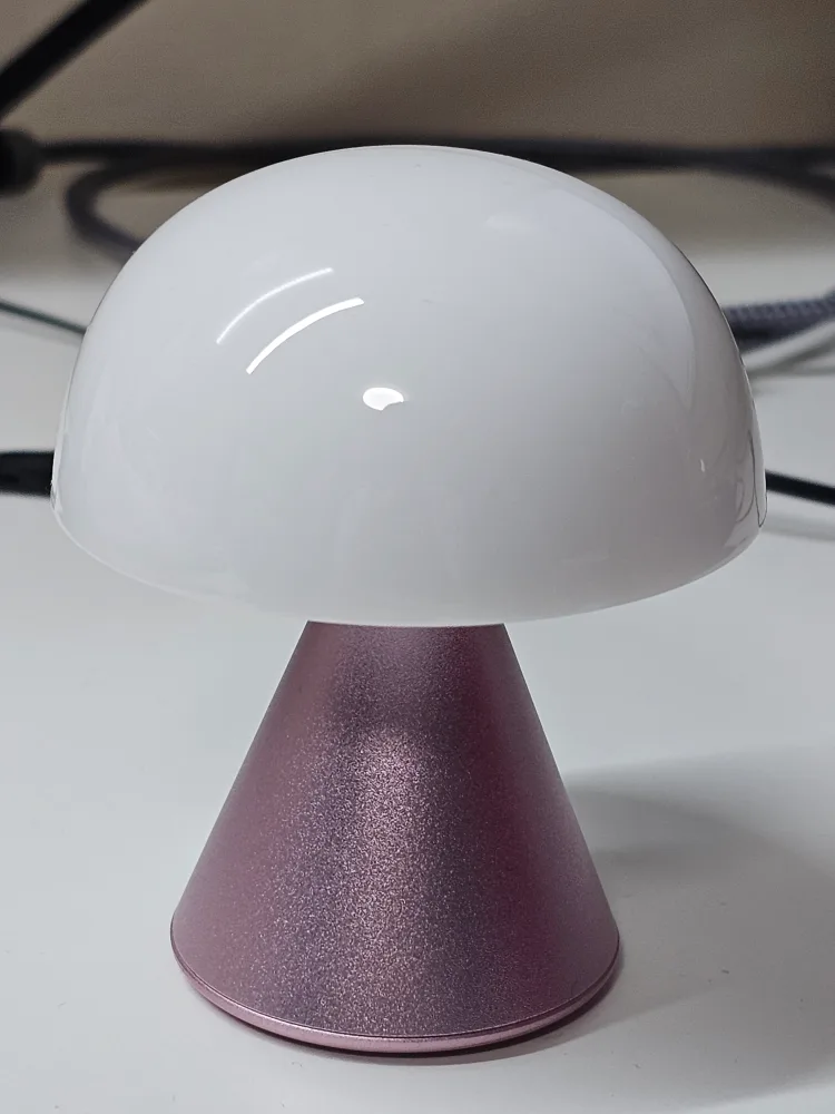 렉슨 미나 S 버섯 무드등 핑크