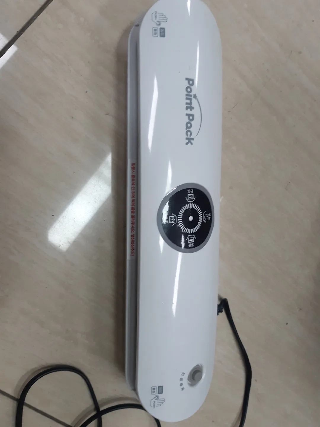 POINT PACK 진공포장기 필름 접착 실링기 중고입니다