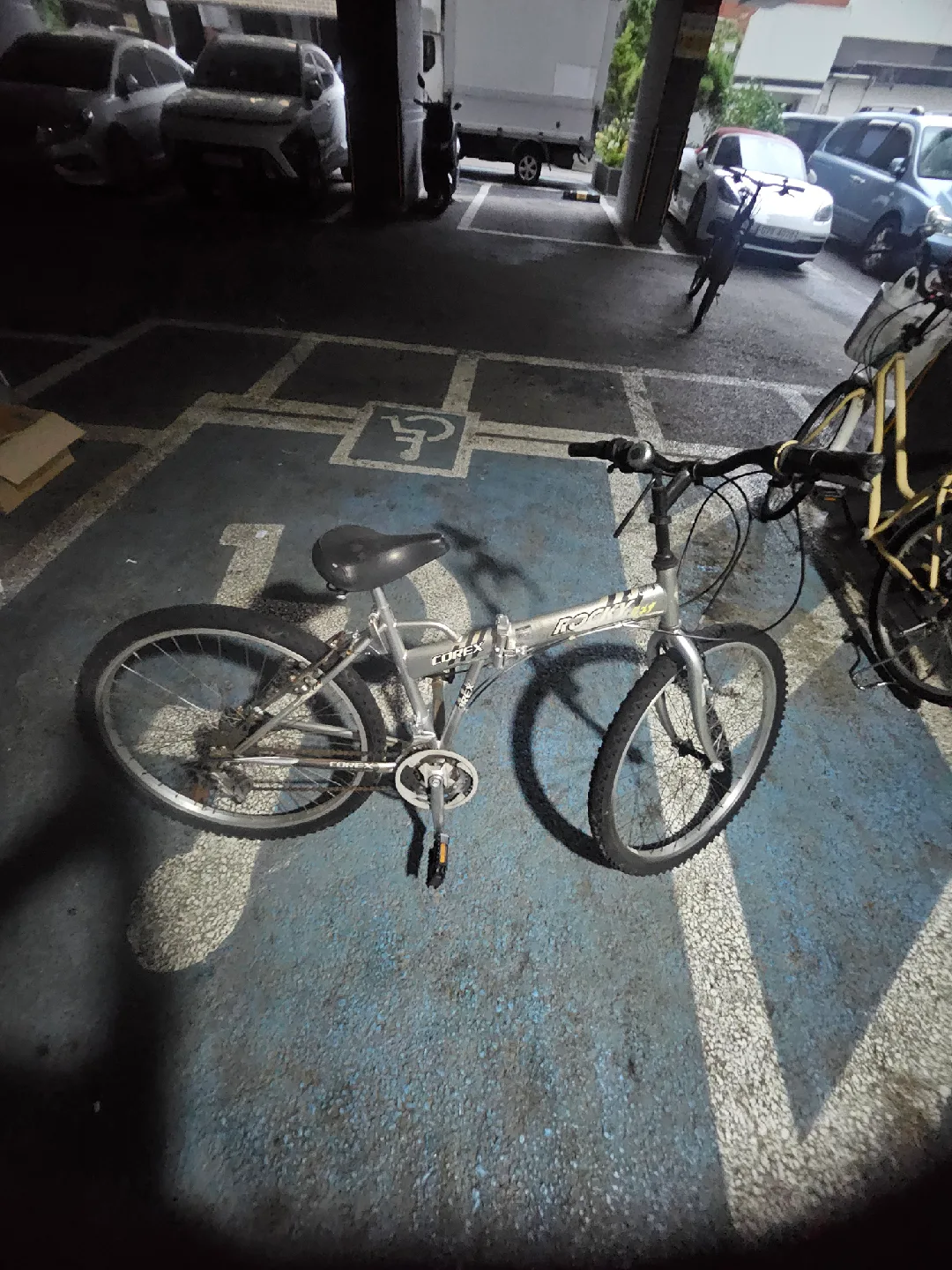 중고 접이식 자전거