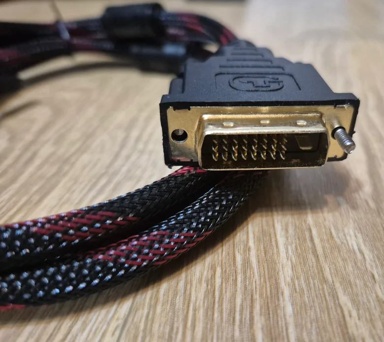 듀얼링크high DVI(새제품) + dvi to hdmi 젠더