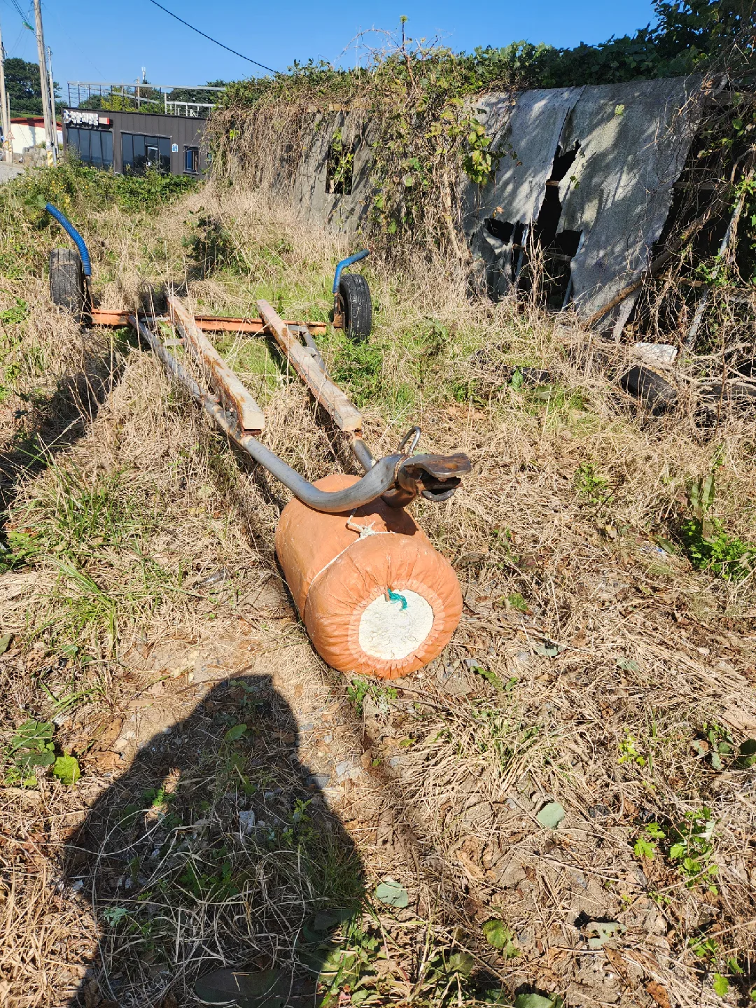 배.  추레라  스텐