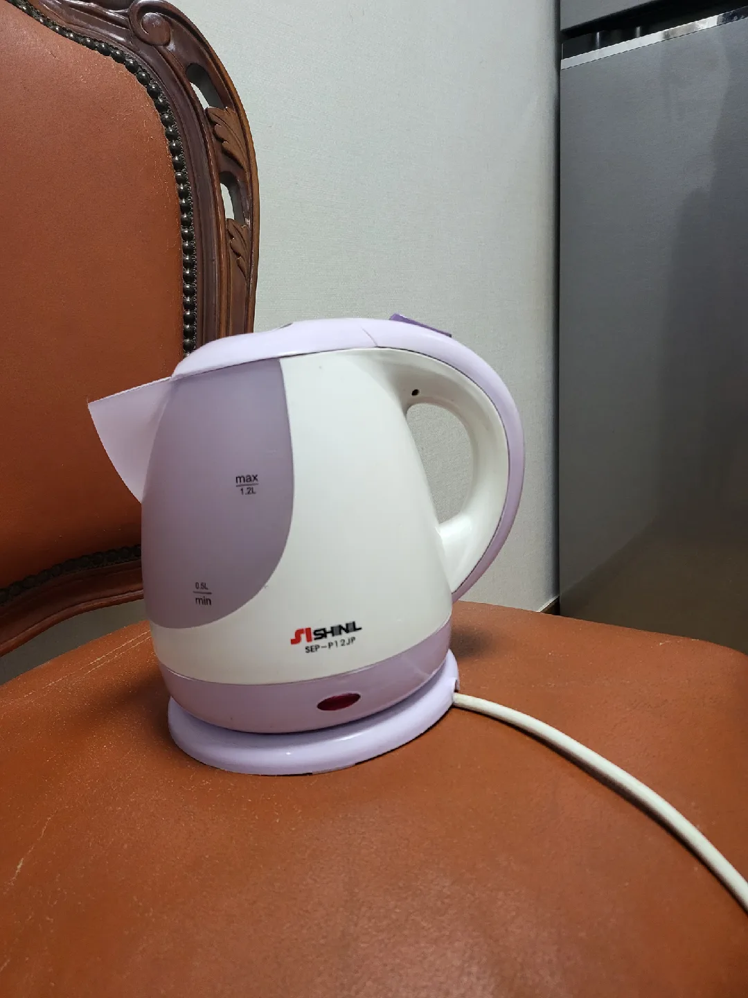 SISHNL 전기 포트 1.2L 라벤더