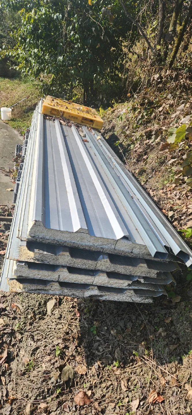 중고 지붕 징크 패널