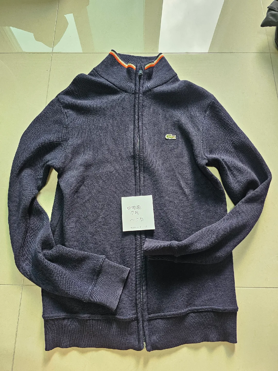 라코스테 남성 니트 집업 가디건 4