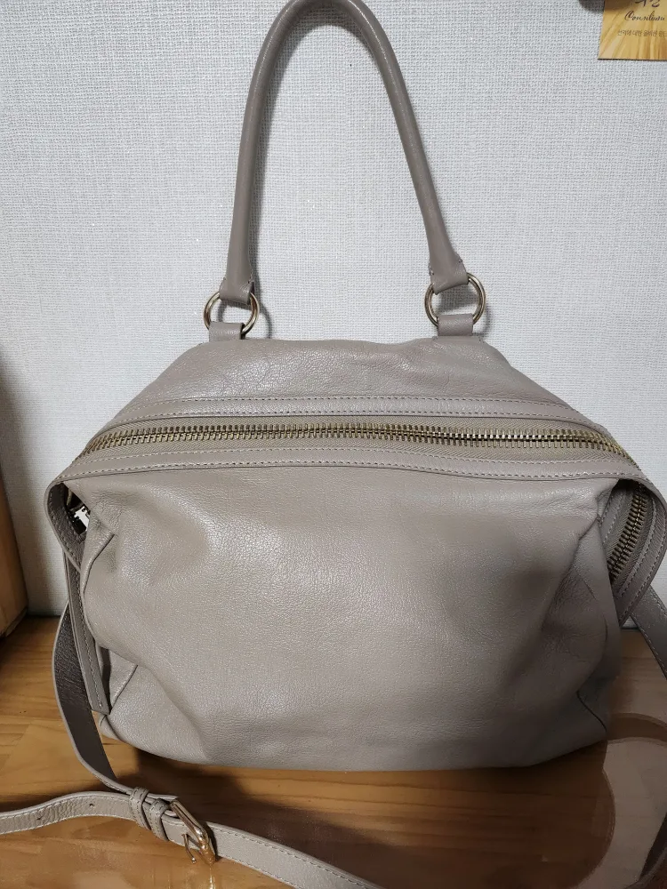 브리엘 가죽 숄더 크로스백