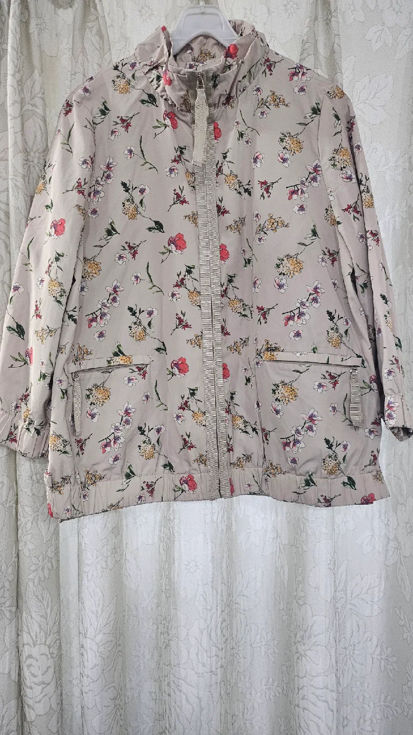 givy 꽃무늬 자켓 85-90-160
