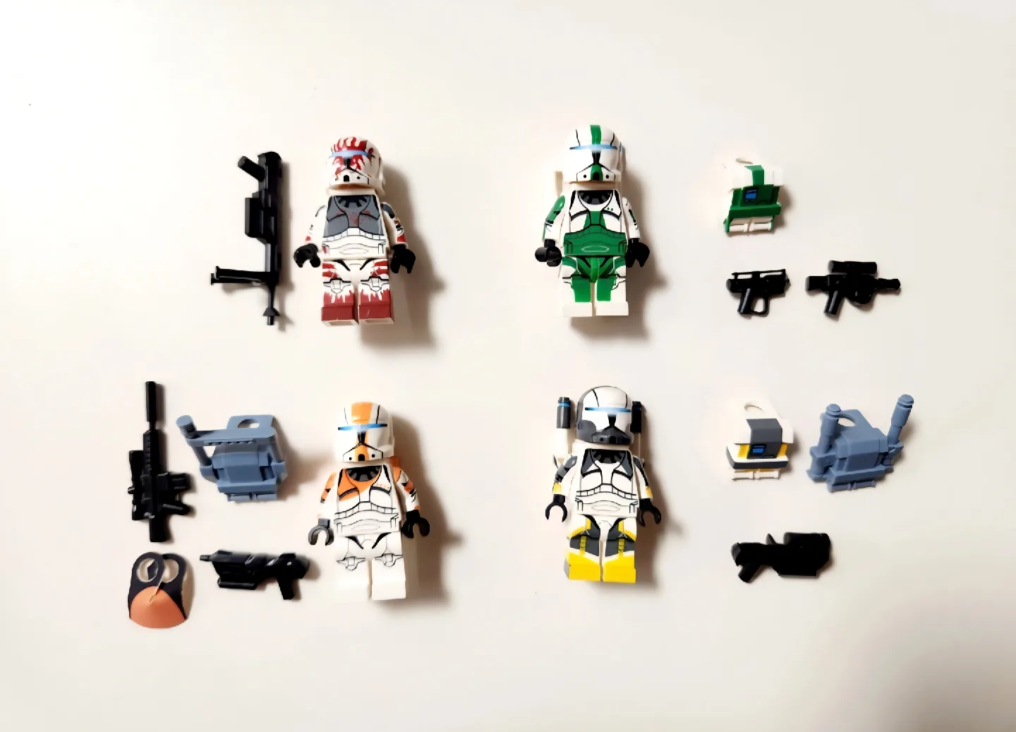 레고 스타워즈 커스텀 미니피규어 