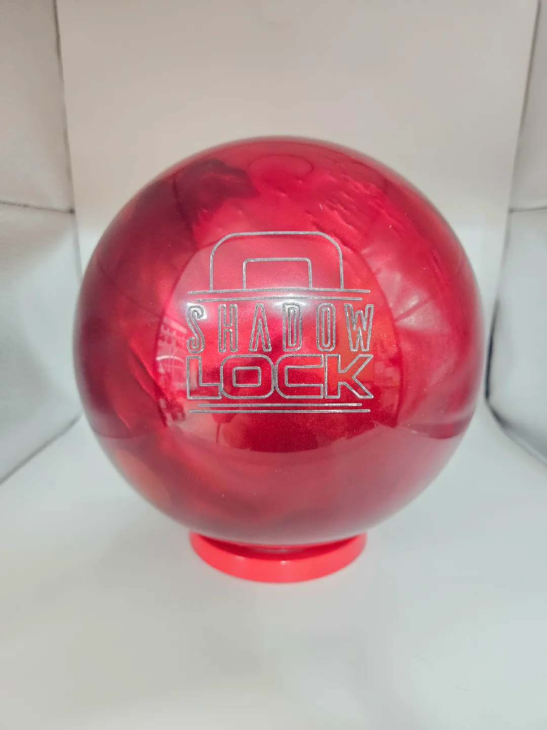 (중고볼링공) 스톰 쉐도우락레드 15파운드 복원완료