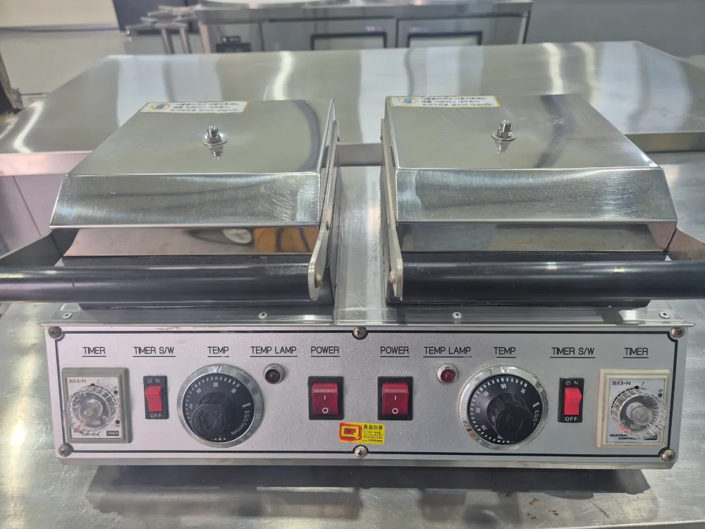 업소용 2구 중고 와플기계 판매합니다.