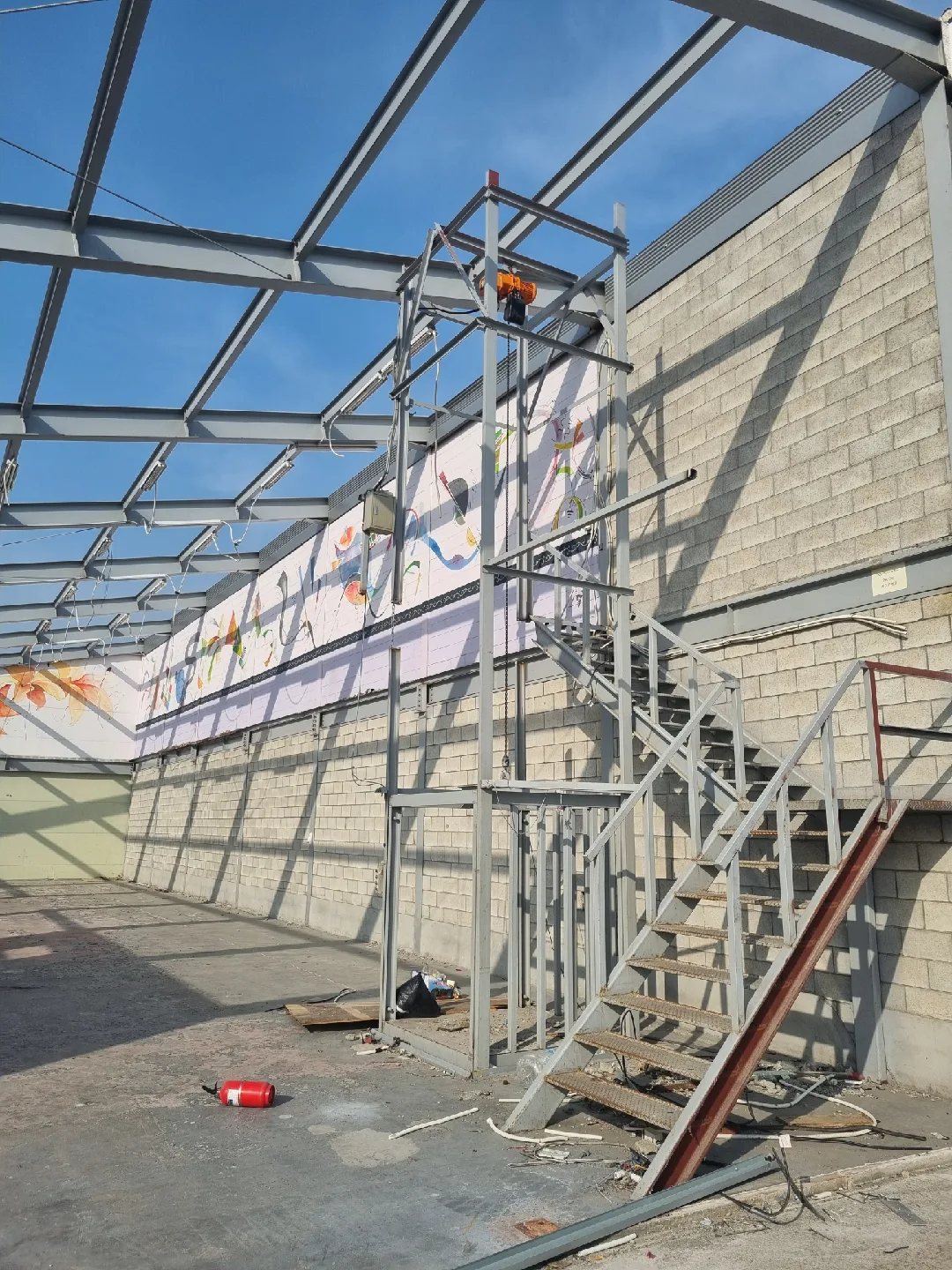 중고 화물 엘리베이터 1600×1600×H7000 /철거완료/200만원