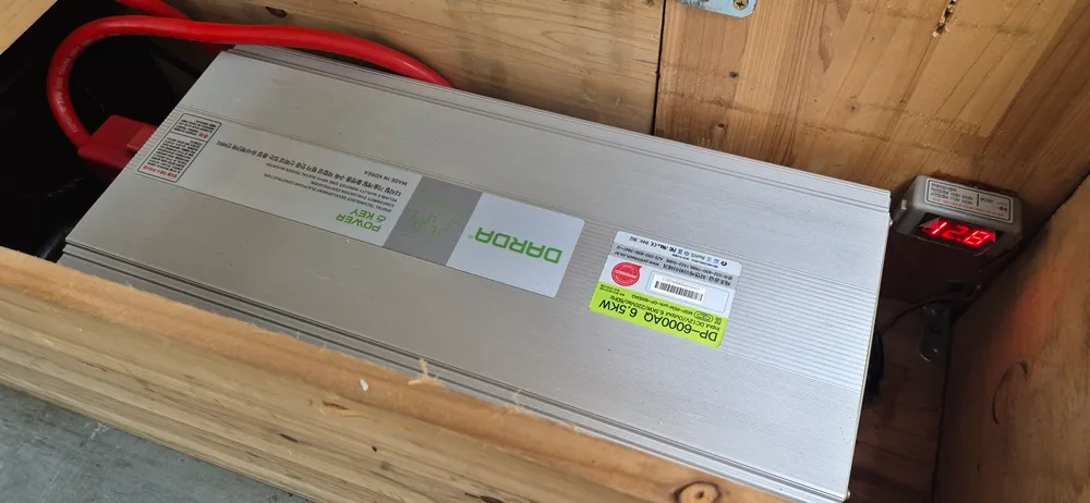 중고 A급 다르다 [DP-6000AQ] 6.5KW 인버터 팝니다.