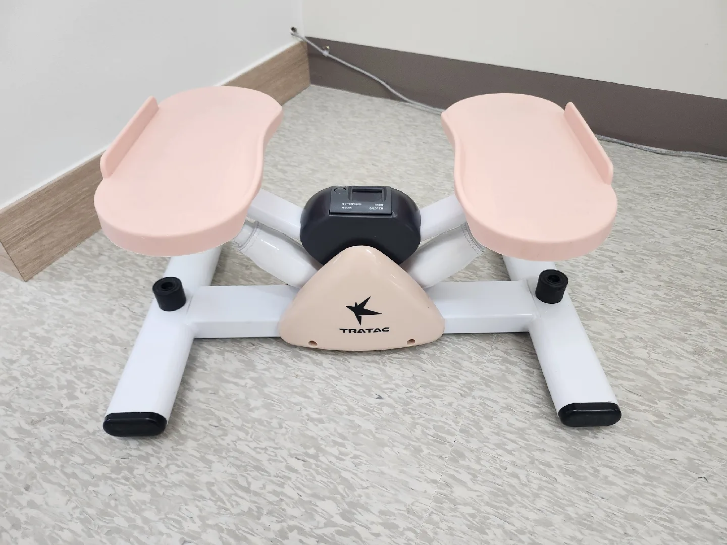 트라택 좌우 스텝퍼 핑크색