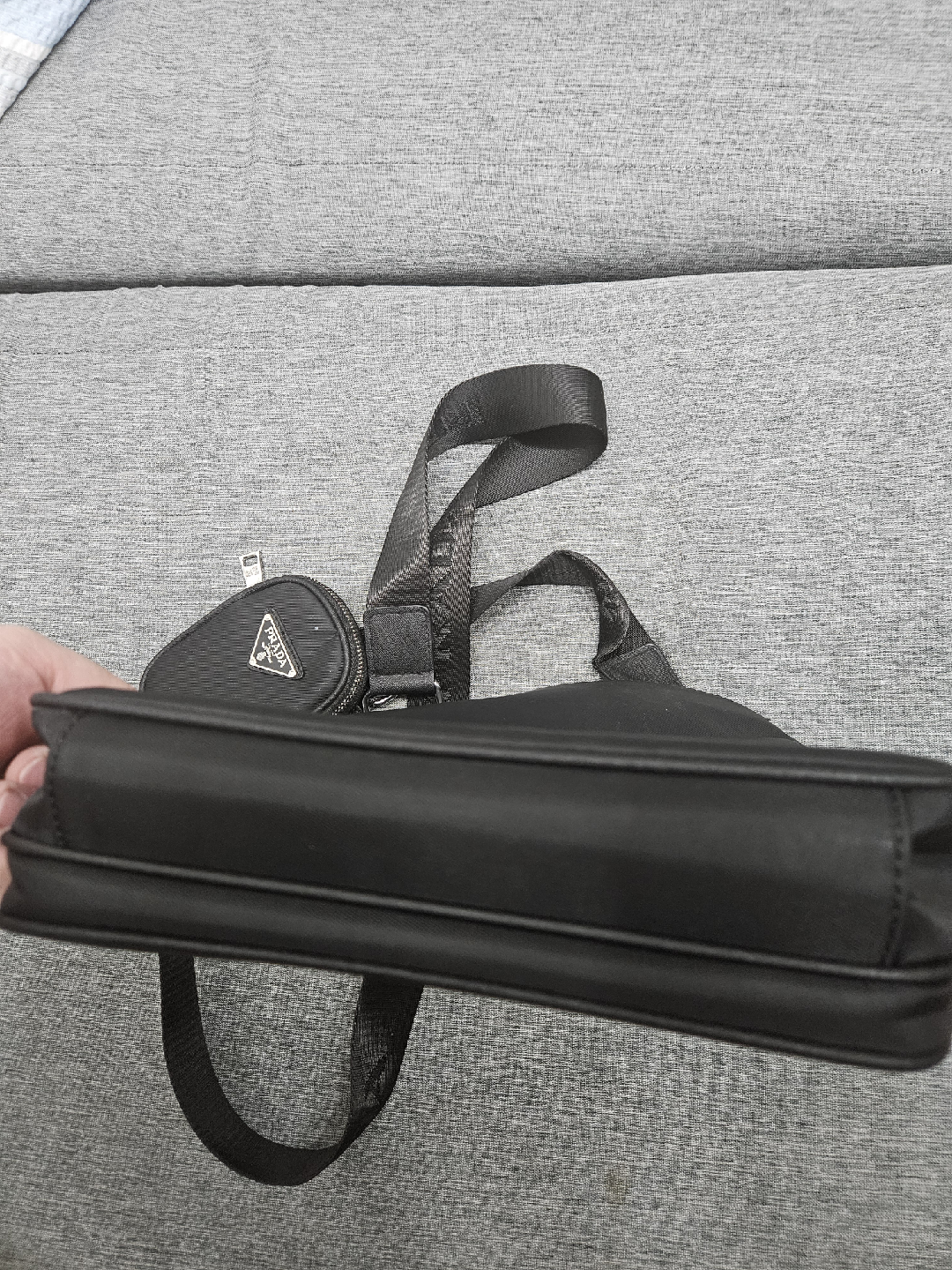 프라다 크로스백 블랙 코인 지갑 포함