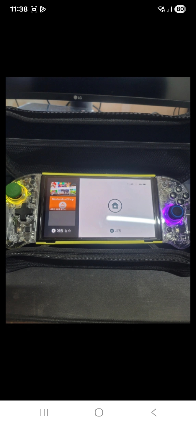 닌텐도스위치 OLED 조이트론 MX 그립콘 sd 카드 128GB