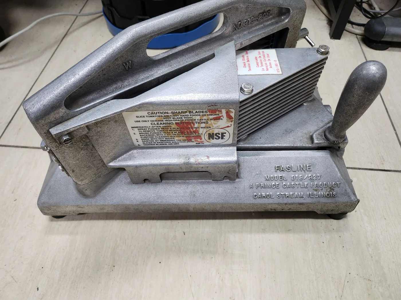 미국 TOMATO WITCH 토마토 위치 슬라이서 919/927 중고입니다