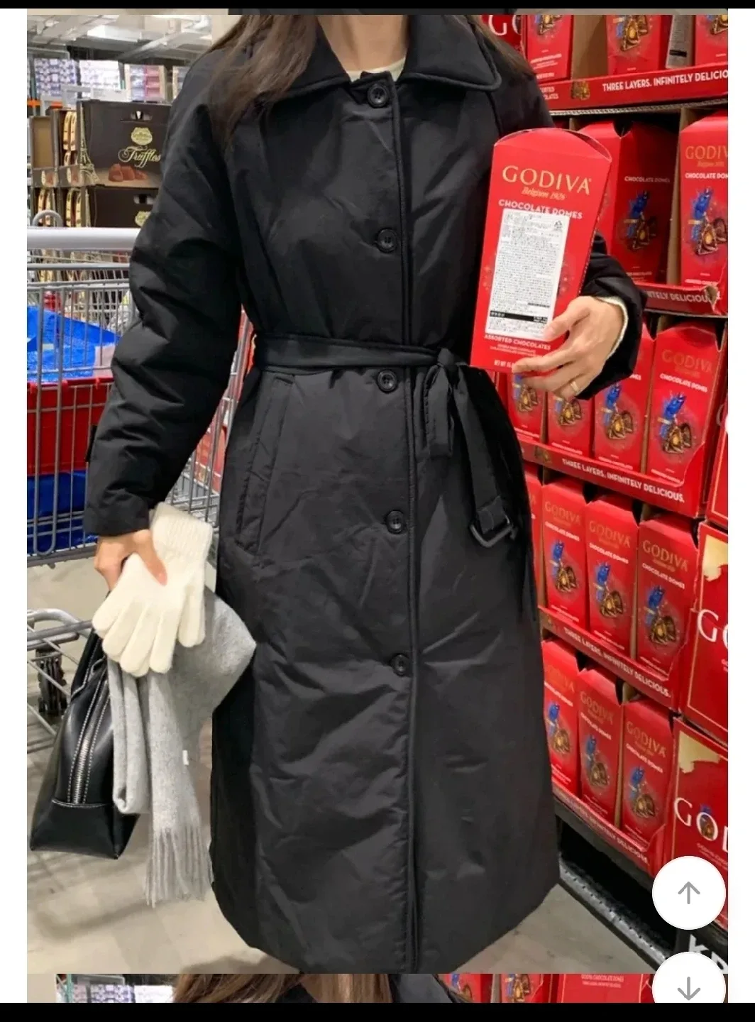 에이블리 롱 패딩