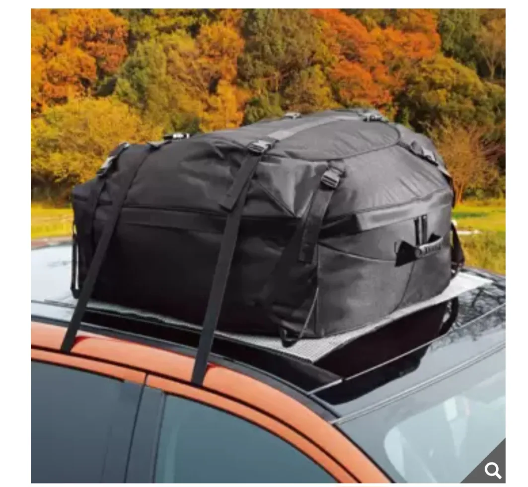 LAPASS 방수 루프백 89x89x47cm 차량용 루프탑 카고 캐리어 372L