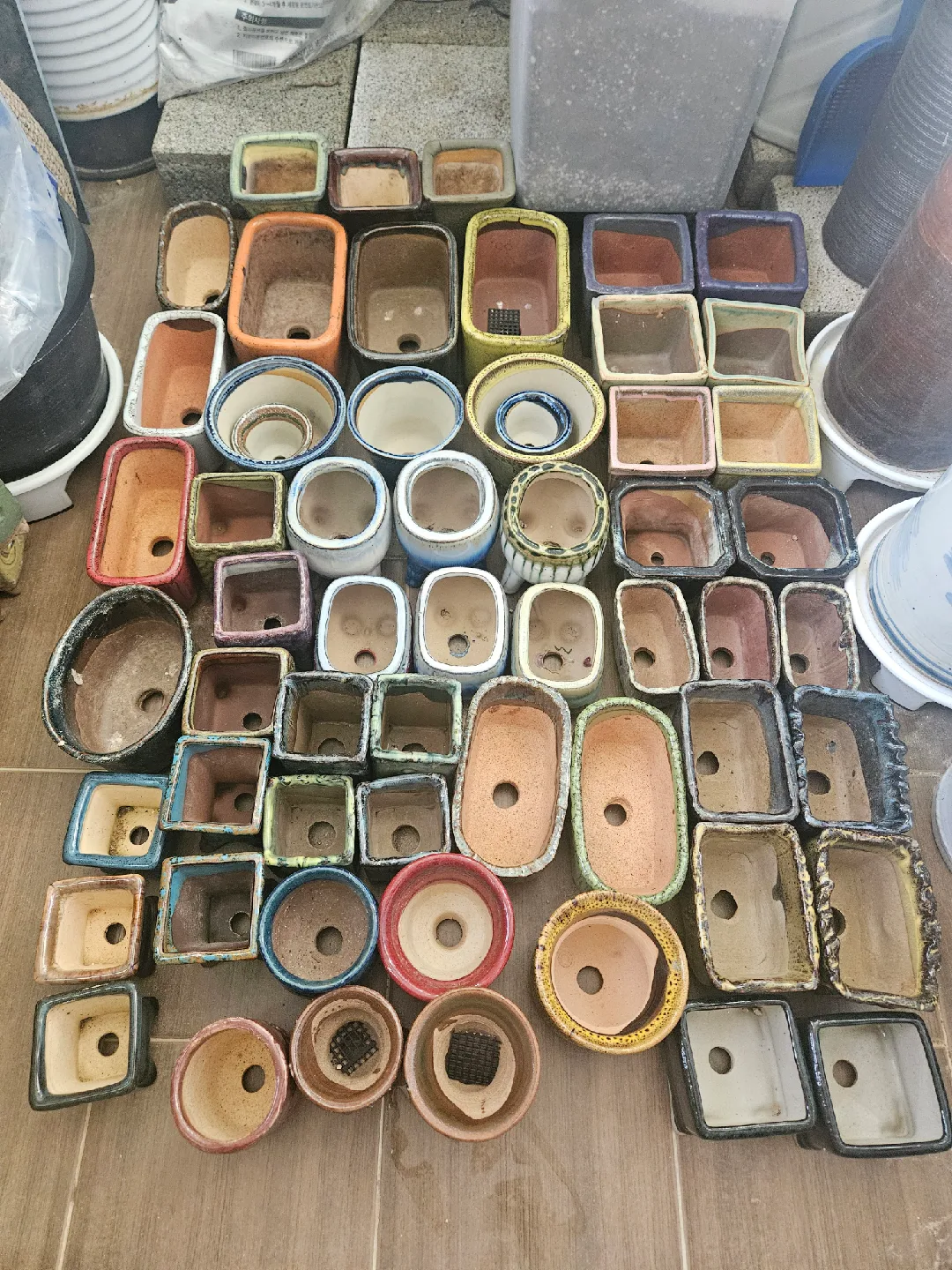 중고 화분 모음