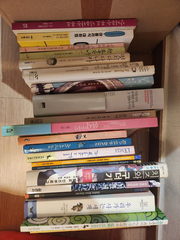중고책 여러 권 모음