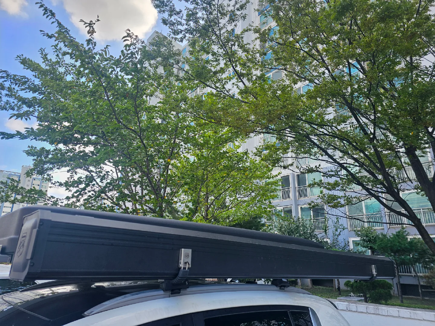 아이캠퍼270어닝.사이드월(미사용) 새거같은중고 금일25구매시 220》195