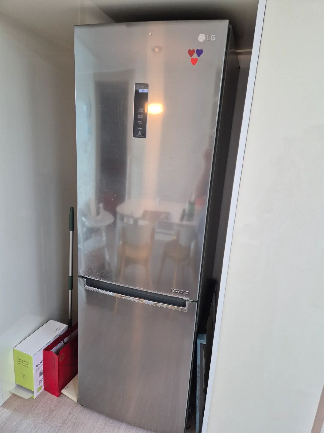 중고 LG냉장고  M349SE