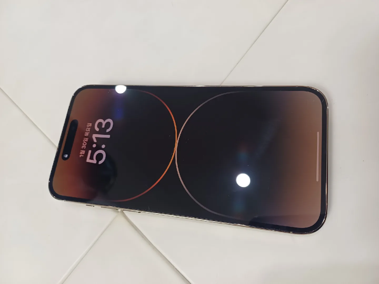 (중고) 아이폰14 프로맥스 골드 256GB