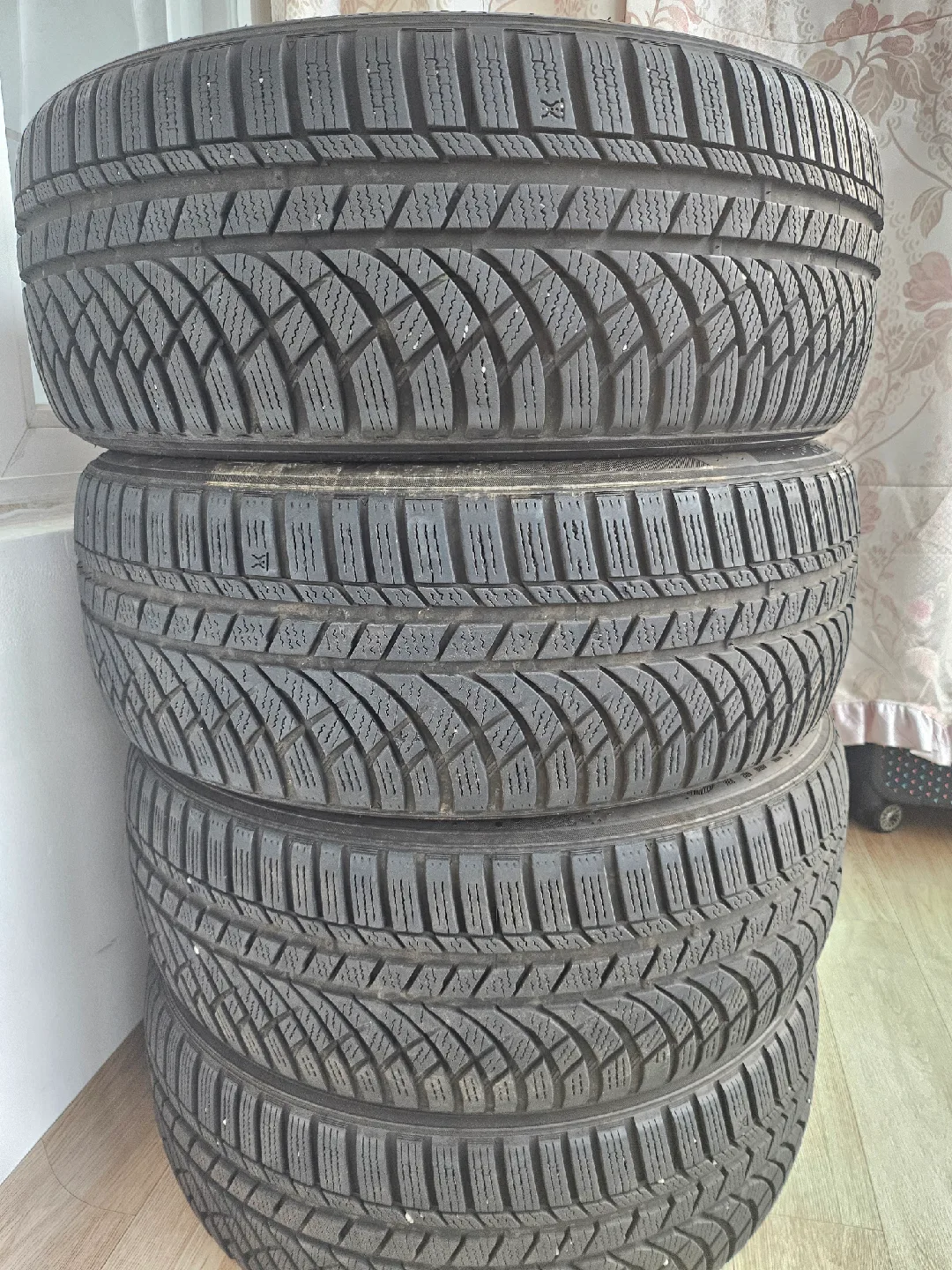 금호 215/55 R17 중고 타이어 4개