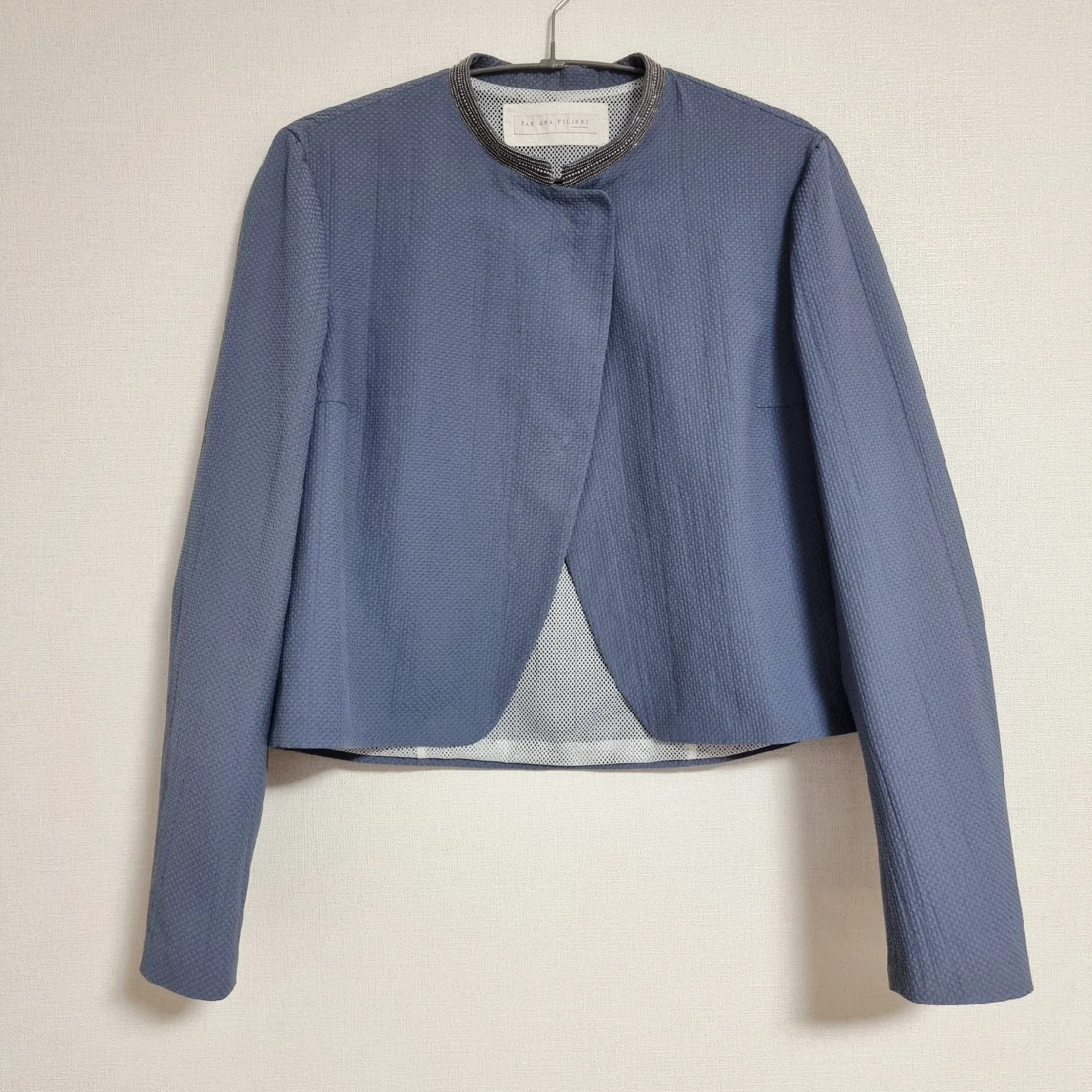 파비아나 필리피 텍스쳐드 자켓 (55-날씬66/표기42)