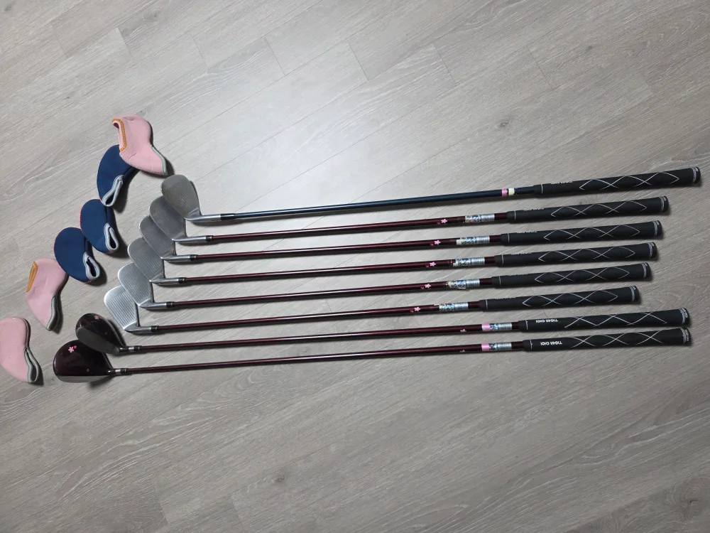 여성용 중고 골프채 8개 팝니다.